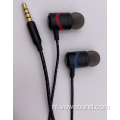 Sport In Ear Earphone Metal Wired Earphone